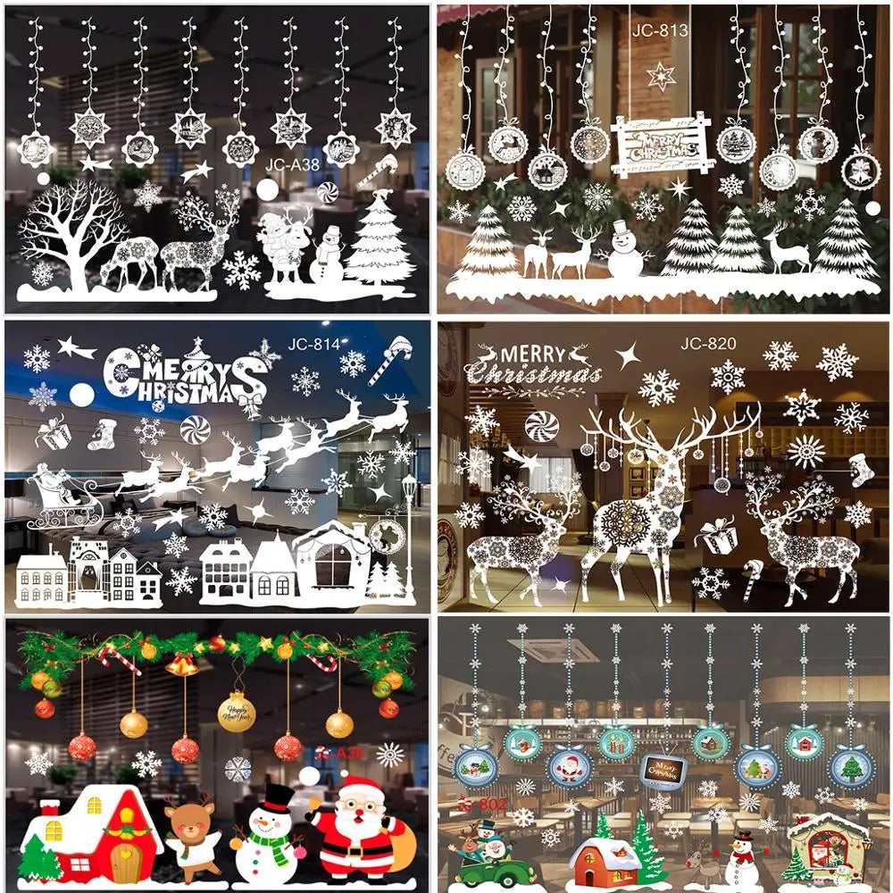 Christmas Wall Window Decoration Sticker