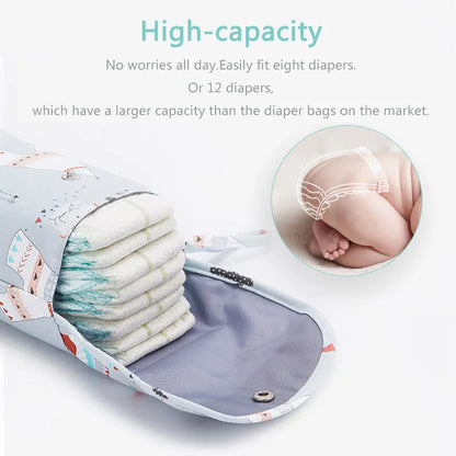 Baby Waterproof Reusable Diaper Bag