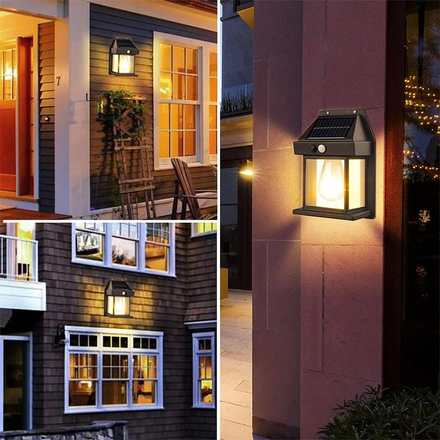 Outdoor Motion Sensor Tungsten Wall Light