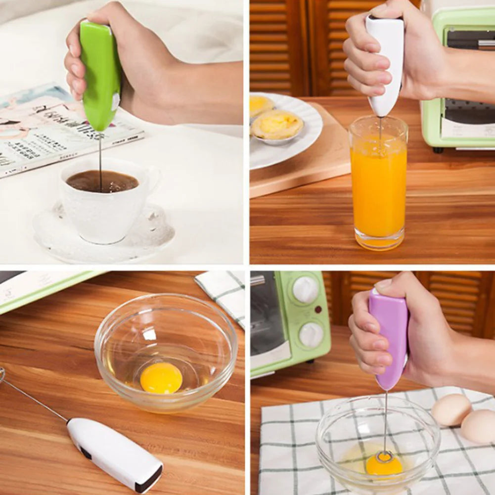 Portable Mini Electric Handheld Milk Frother