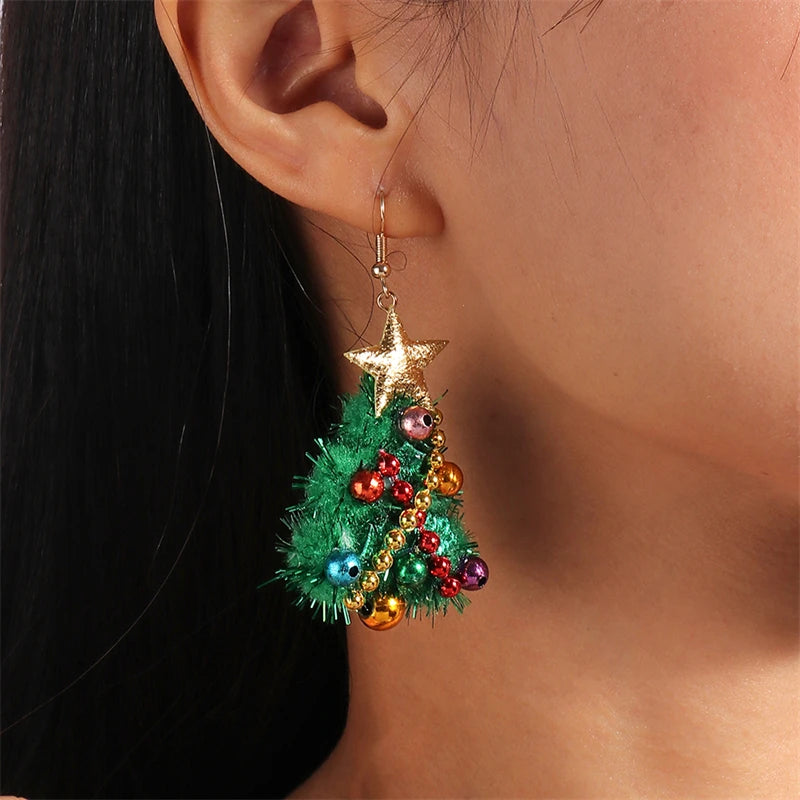 Christmas  Fashion Merry Drop Earring