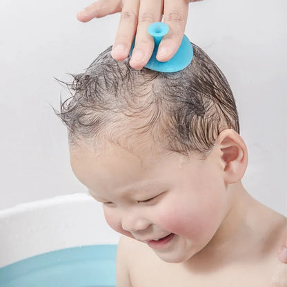 Baby Soft Silicone Bath Head Massage Brushe