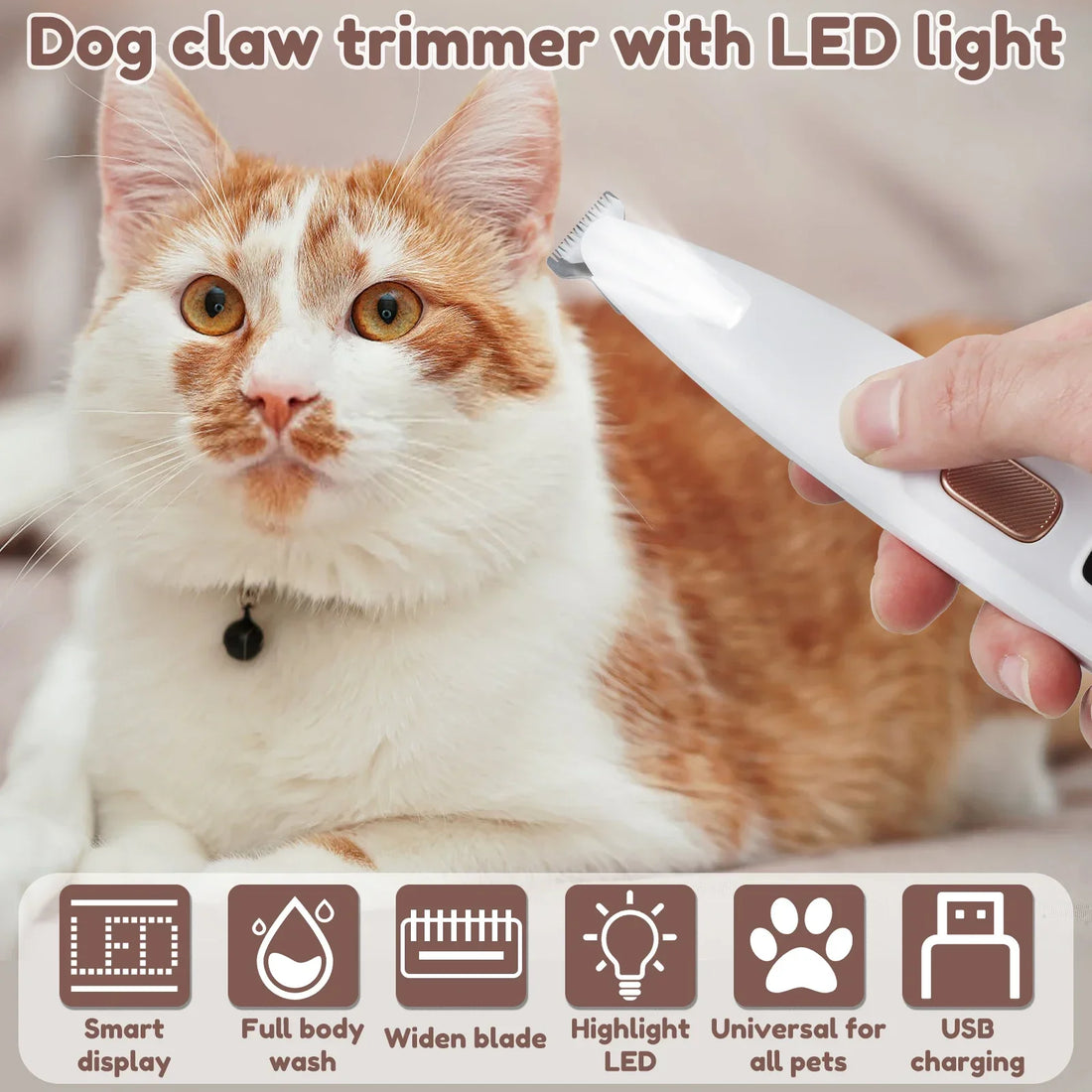 Dog Paw LED Light Trimmer