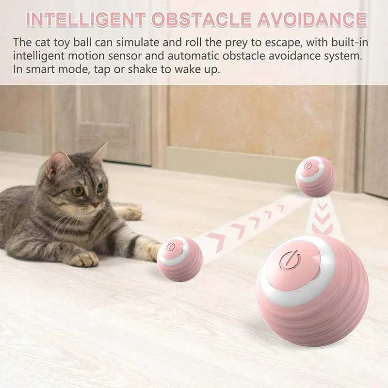 Cat Gravity Rolling Teaser Ball