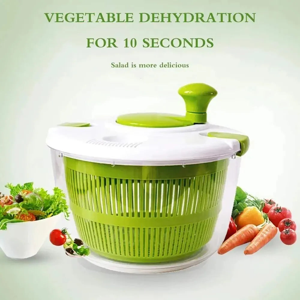 Manual Salad Spinner Food Dryer