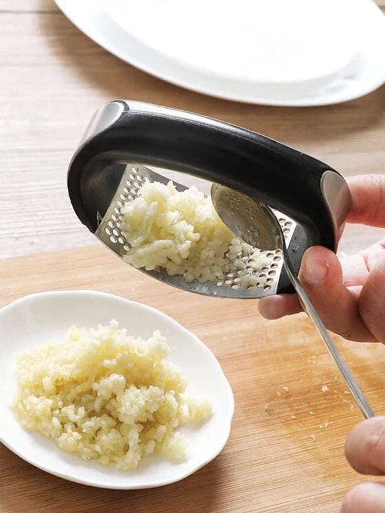 Stainless Steel Garlic Press Mincer