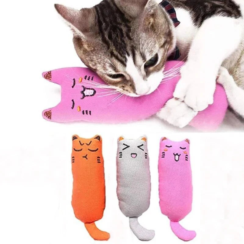 Cat Catnip Cute Thumb Plush Pillow Toy