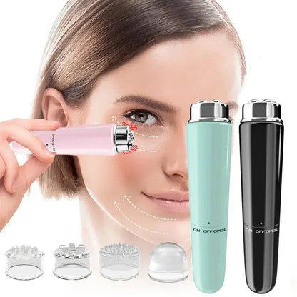 Four-in-One Electric Facial Massager