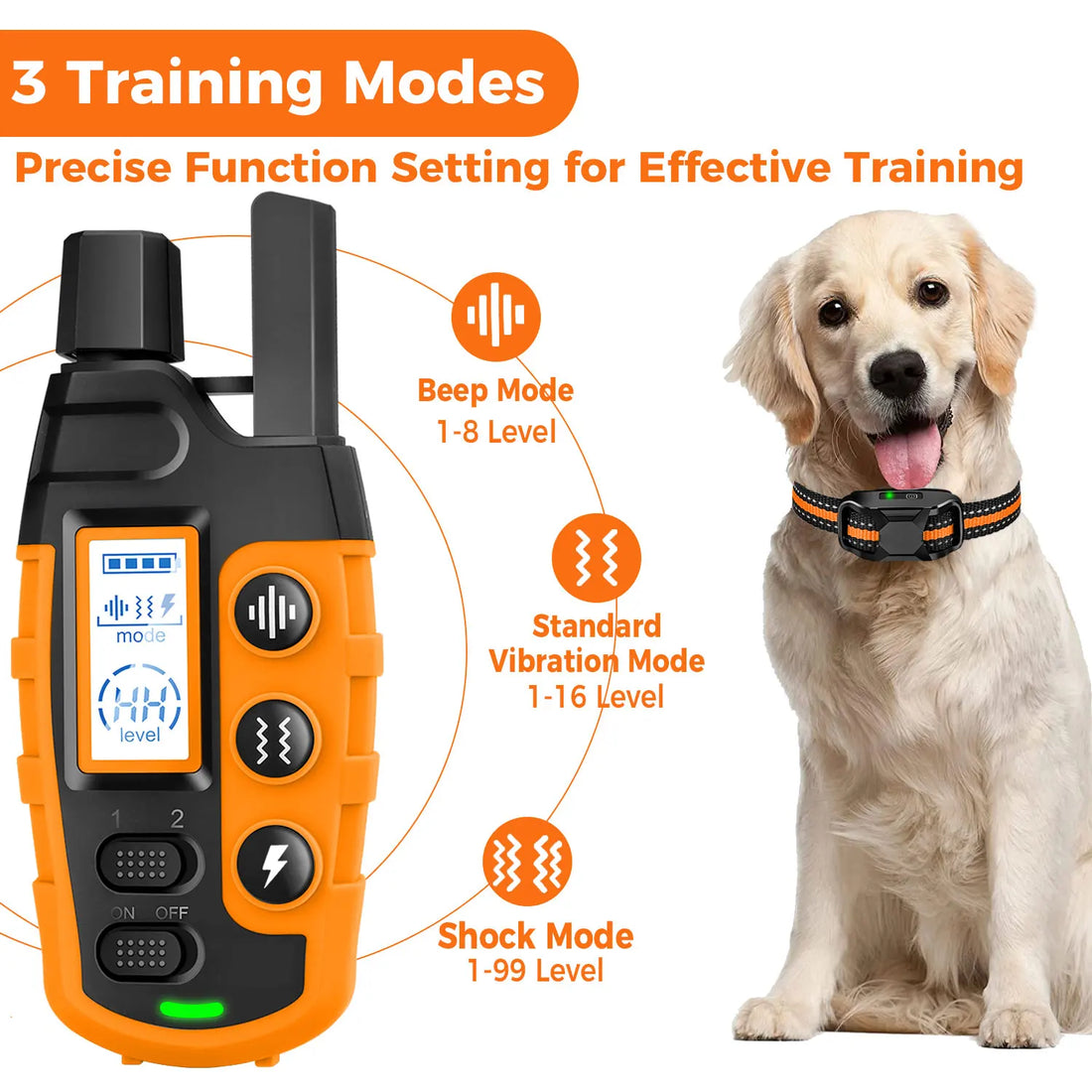 Dog 3300FT Remote Control Training Collar