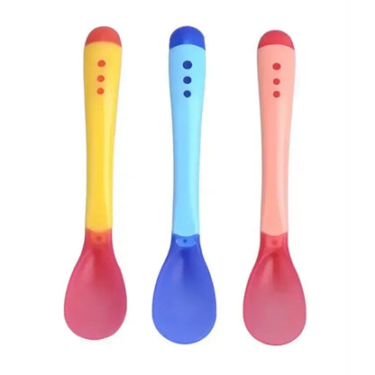 Baby Silicone Feeding Spoon