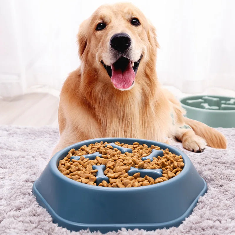 Dog Anti Choking Slow Food Bowl