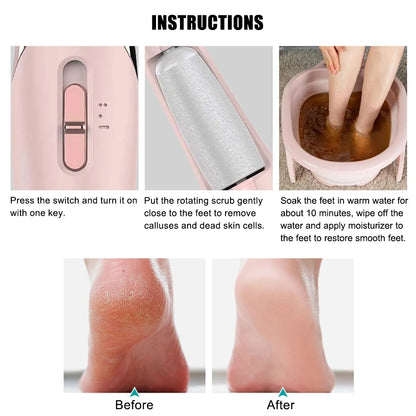 Electric Foot Pedicure Foot File Grinder