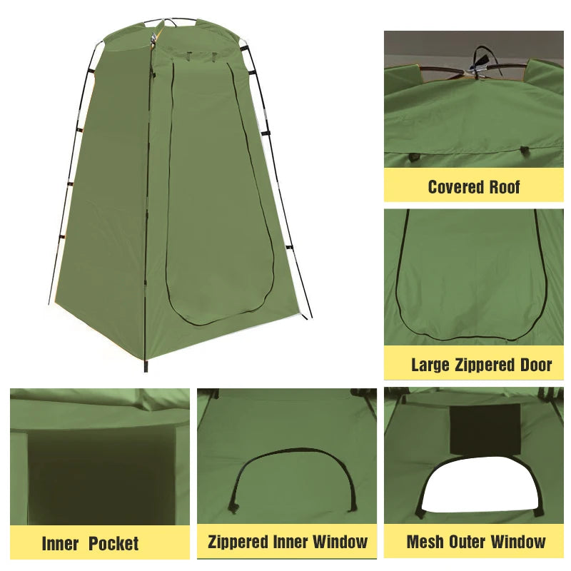 Outdoor Portable Privacy Shower Tent