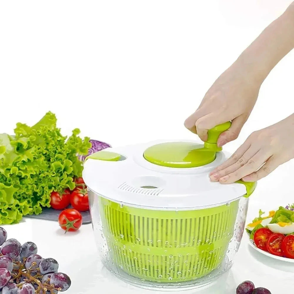 Manual Salad Spinner Food Dryer