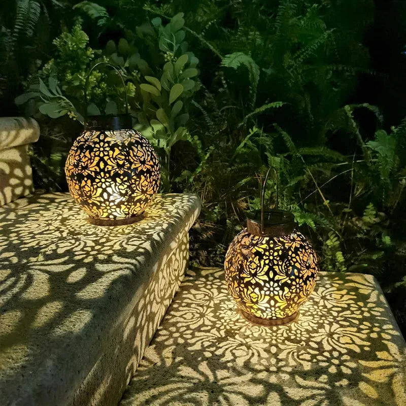 Outdoor Decor LED Solar Hanging Lamp