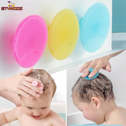 Baby Soft Silicone Bath Head Massage Brushe