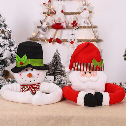 Cute Santa Snowman Tree Doll