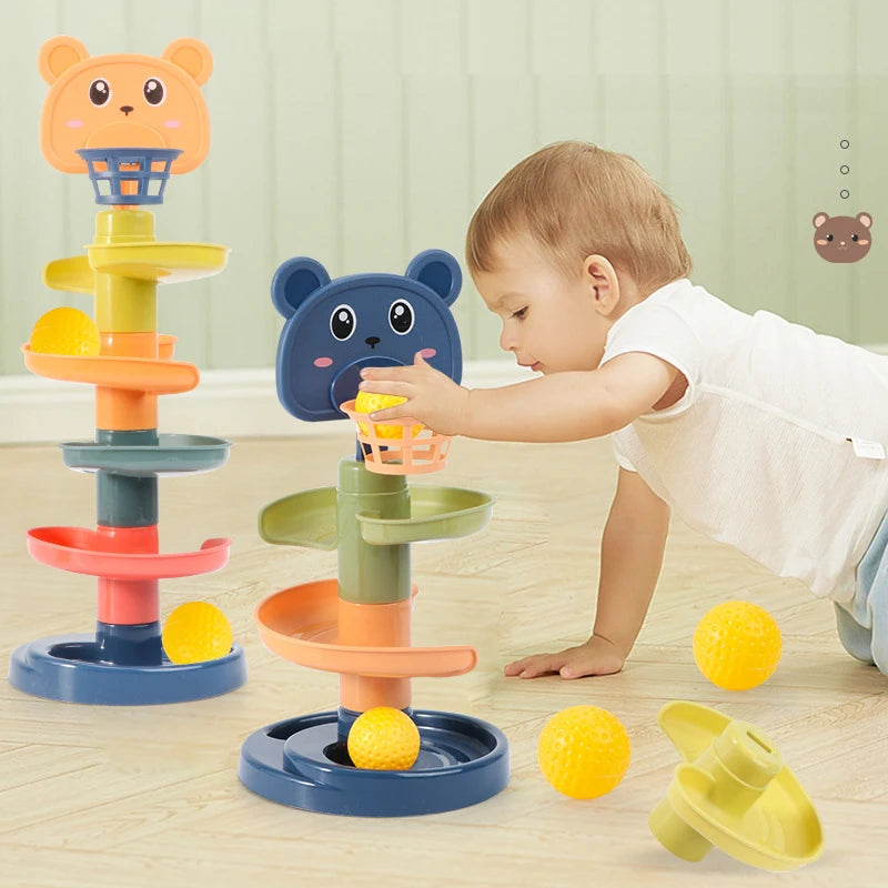 Baby Rolling Ball Push Education Toy