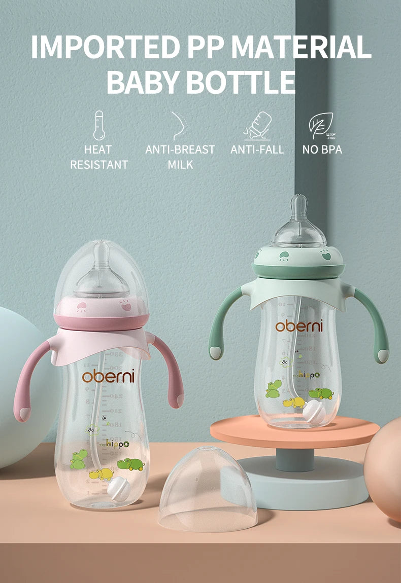 Baby Milk Silicone Nipple Bottle