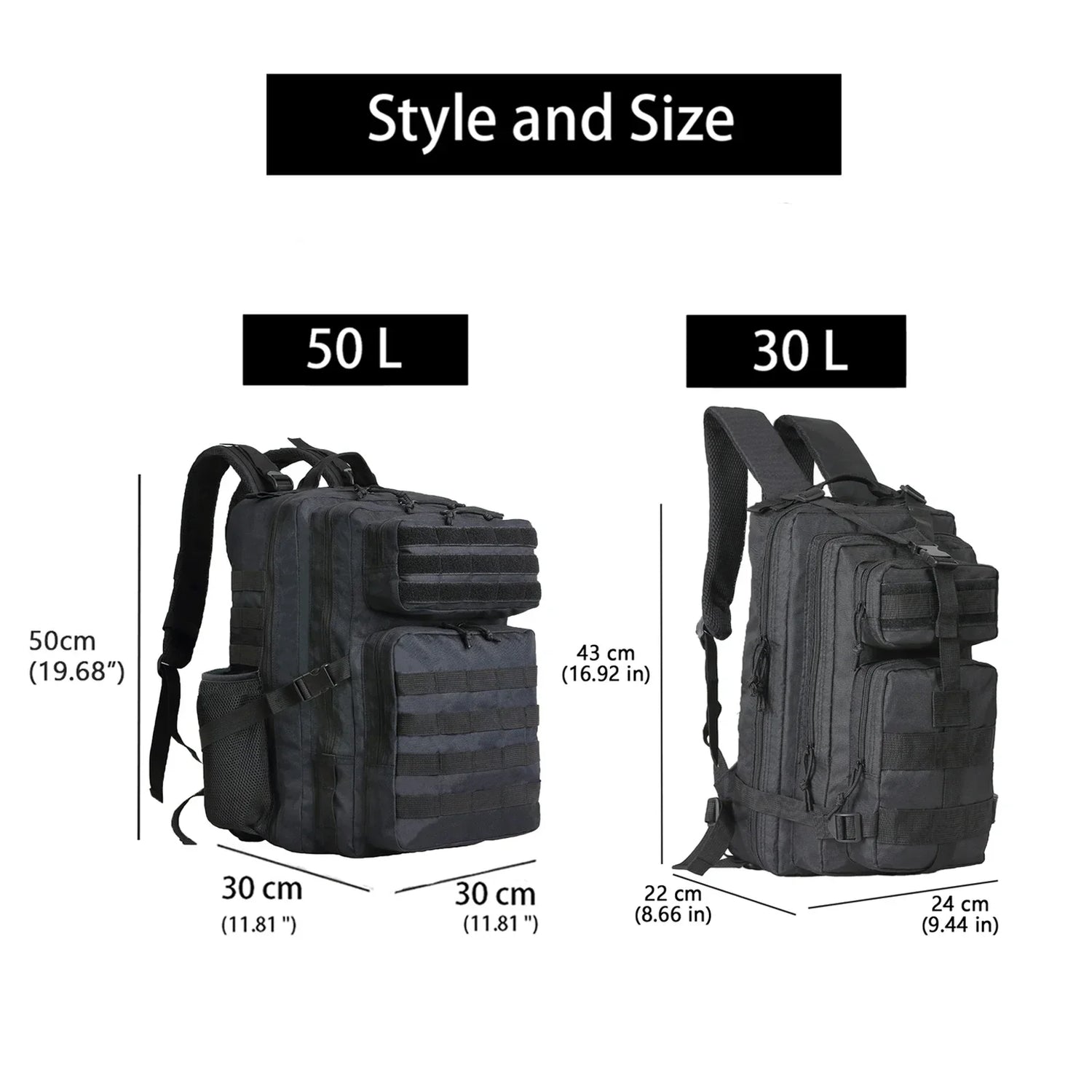 Lawaia Tactical Backpack Outdoor Activities