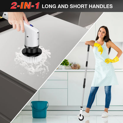 Multifunctional Electric Rotary Cleaning Brush