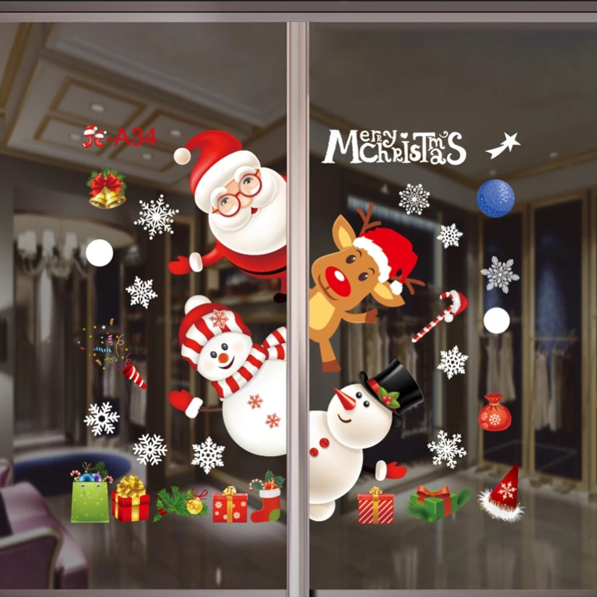 Christmas Wall Window Decoration Sticker