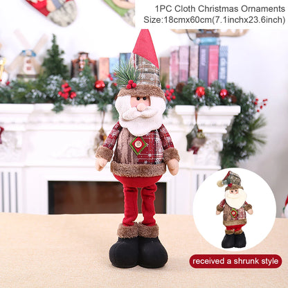 Telescopic Christmas Doll Ornament