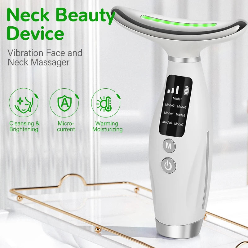 Neck Face Vibration Beauty Device