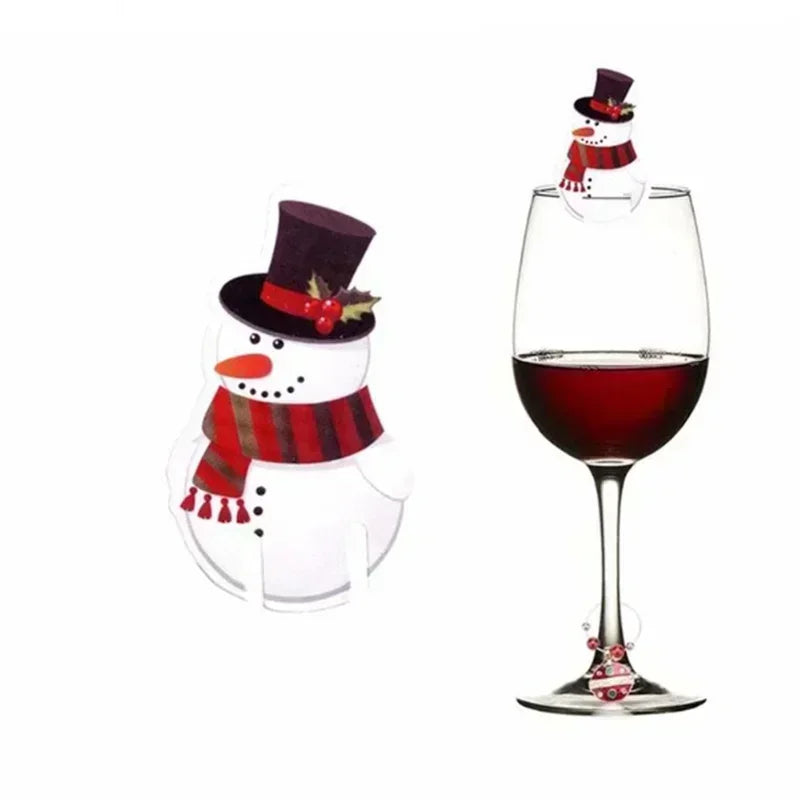 Christmas Wine Glass Ornament