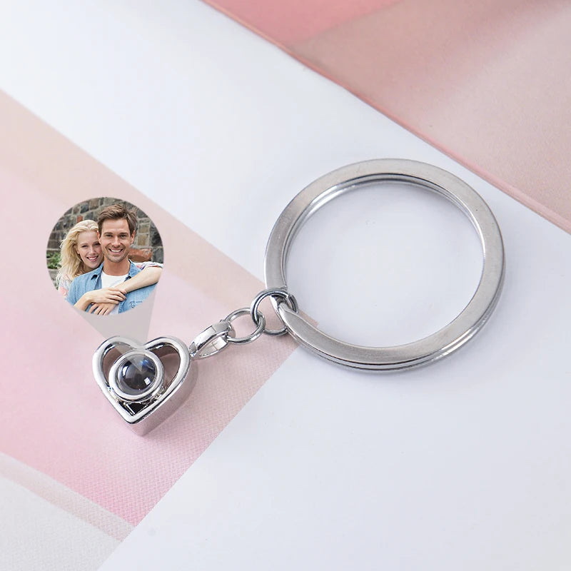 Personalized Photo Projection Keychain