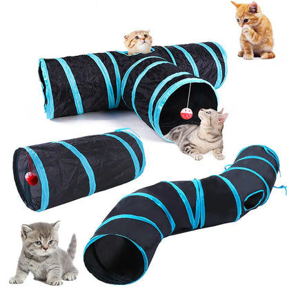 Cat Tunnel Pass Play Foldable Toy