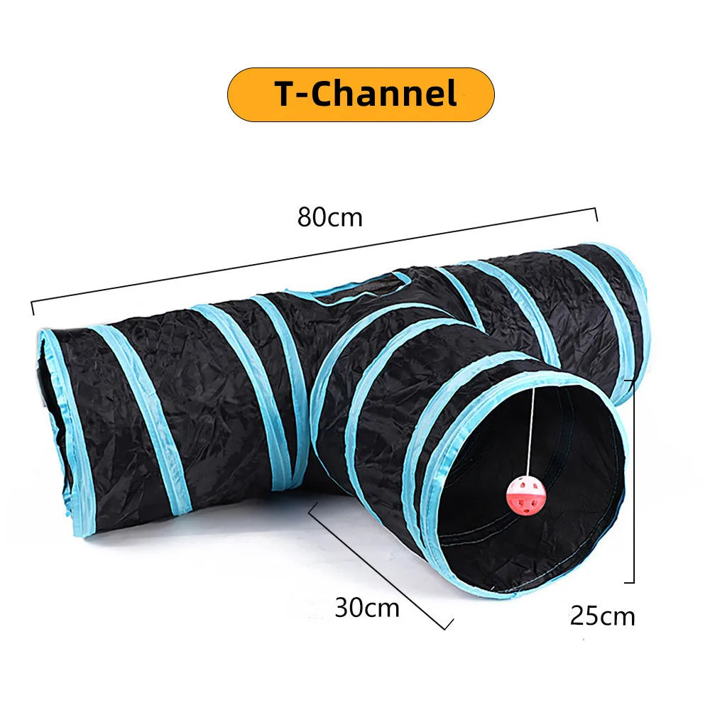 Cat Tunnel Pass Play Foldable Toy