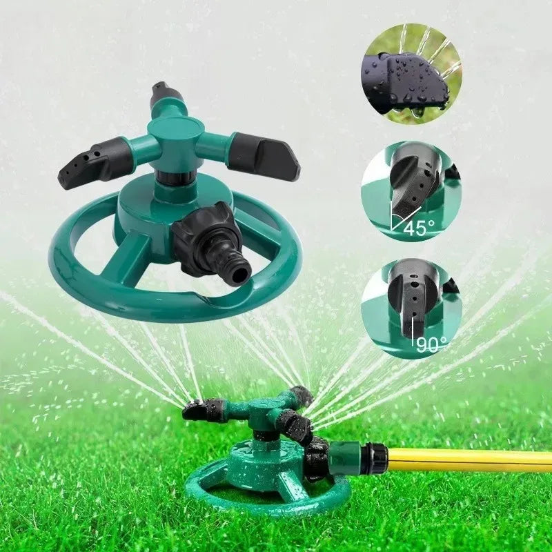 Automatic 360° Rotating Garden Sprinkler