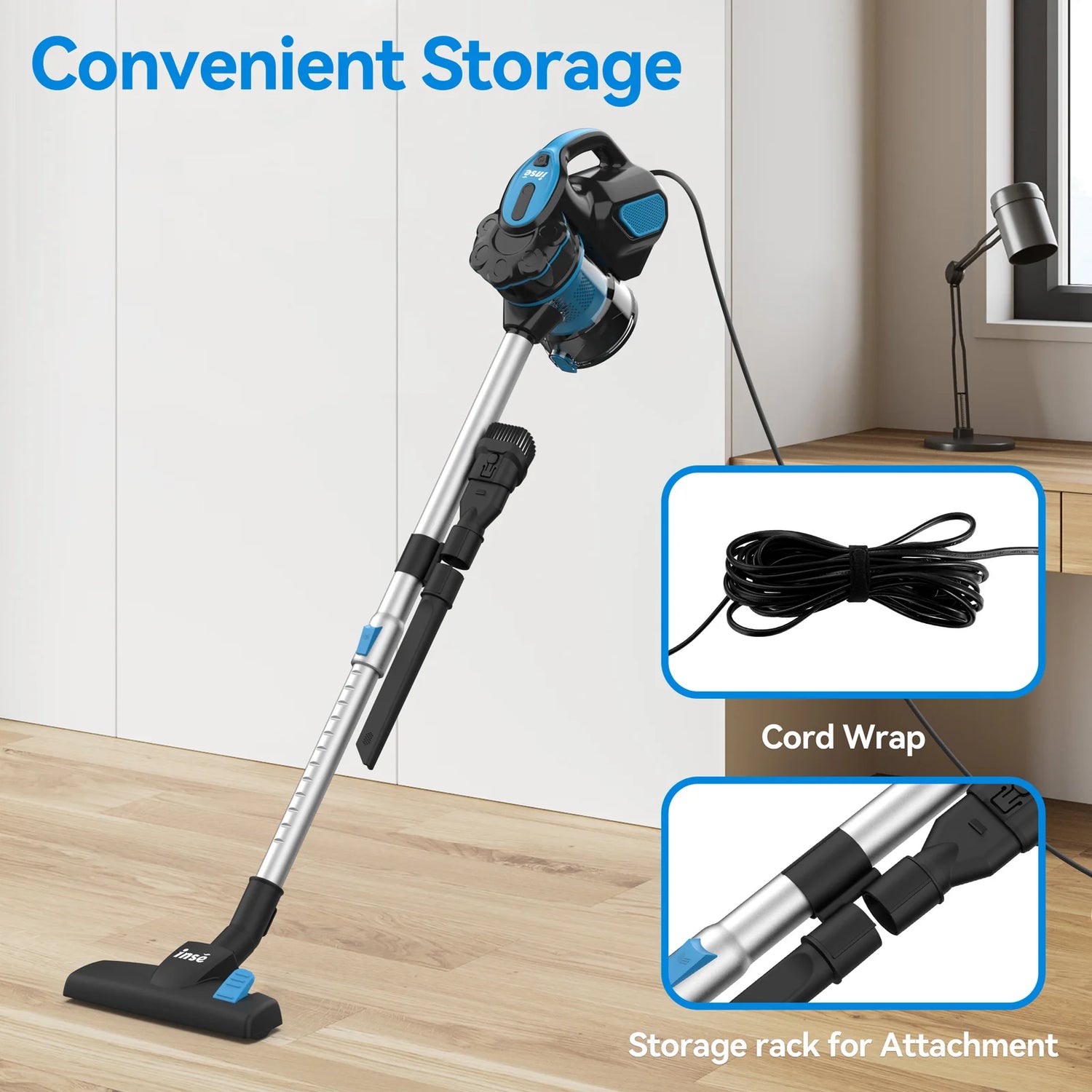 Home Powerful Stick Handheld Vaccum Cleaner