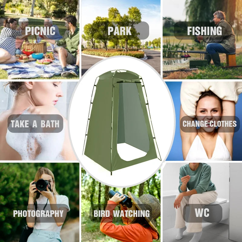 Outdoor Portable Privacy Shower Tent