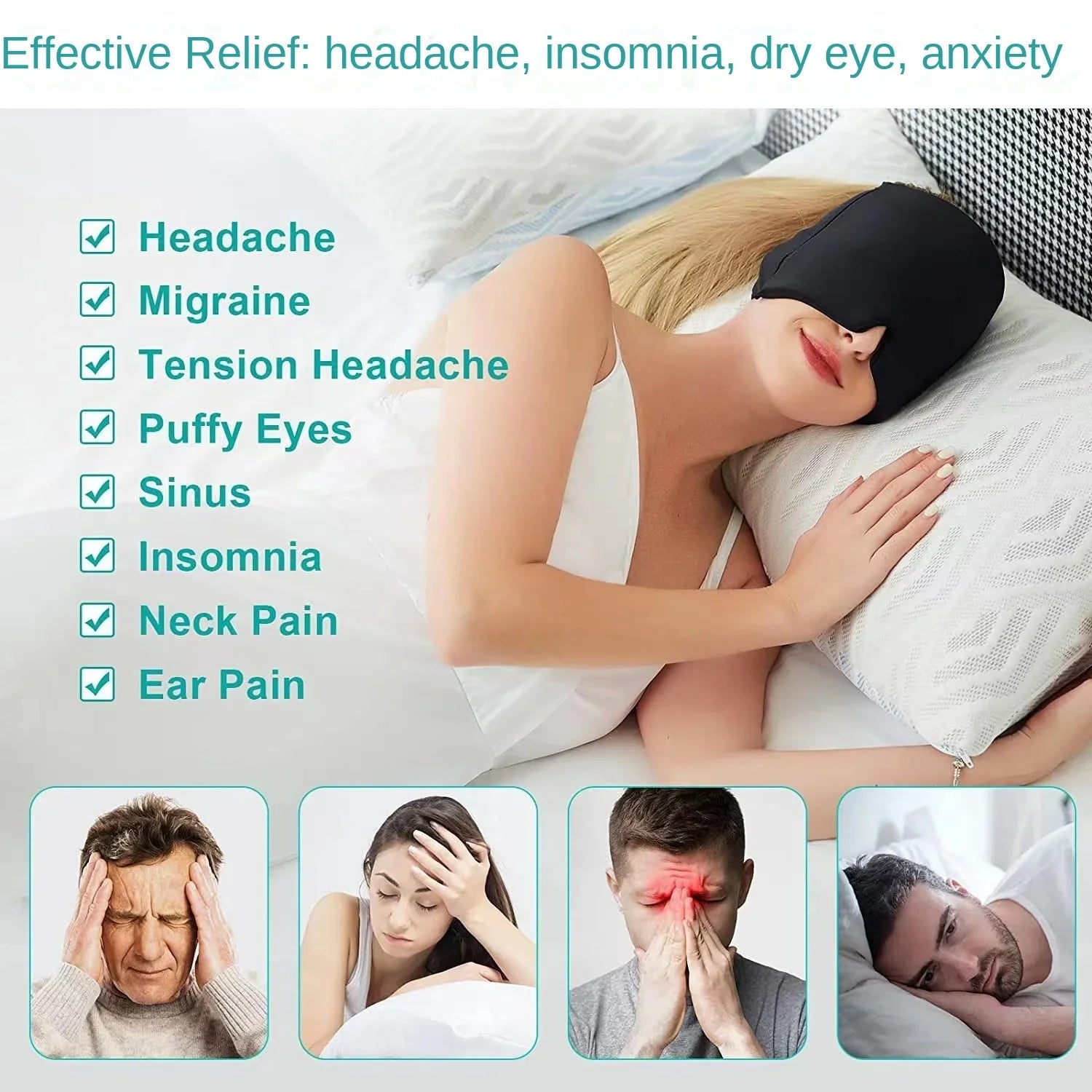 Stress Pressure Pain Relief Mask