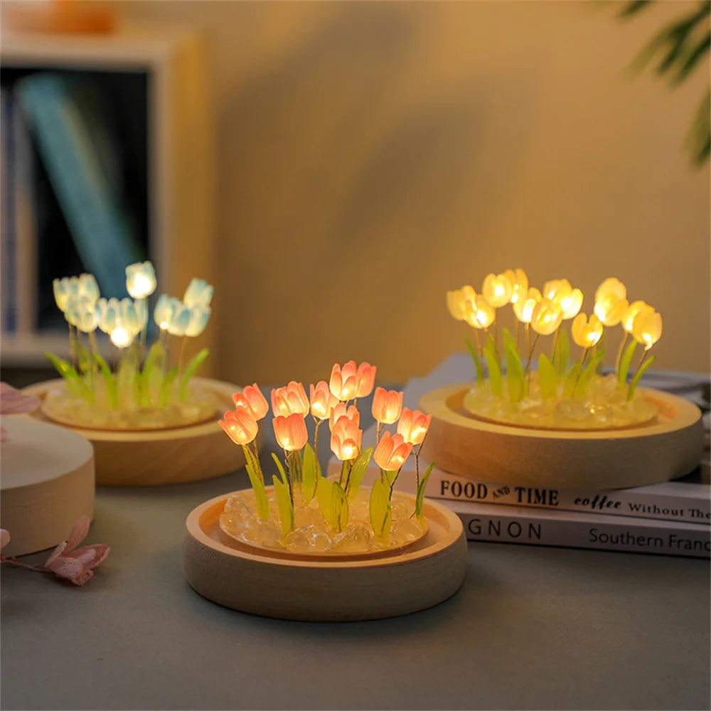 Tulip Night Light LED  Table Lamp