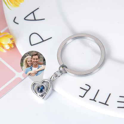 Personalized Photo Projection Keychain