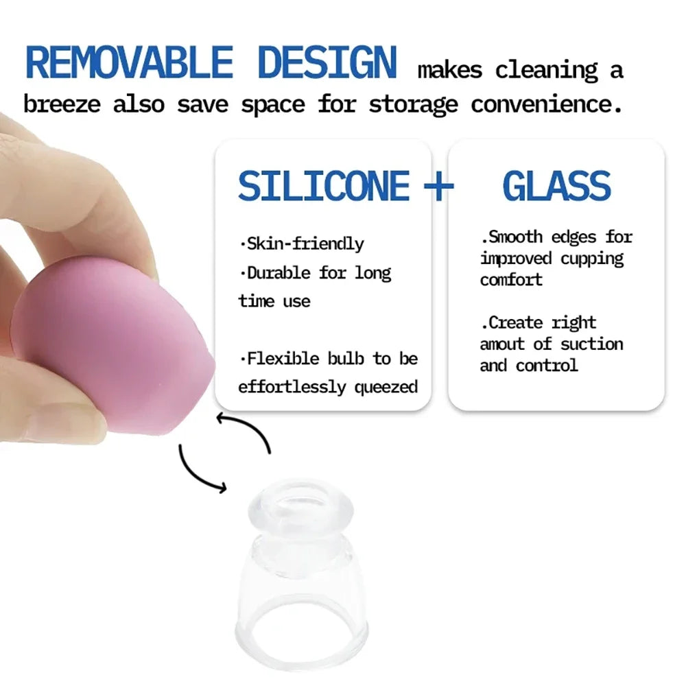 Silicone Vacuum Cupping Massage