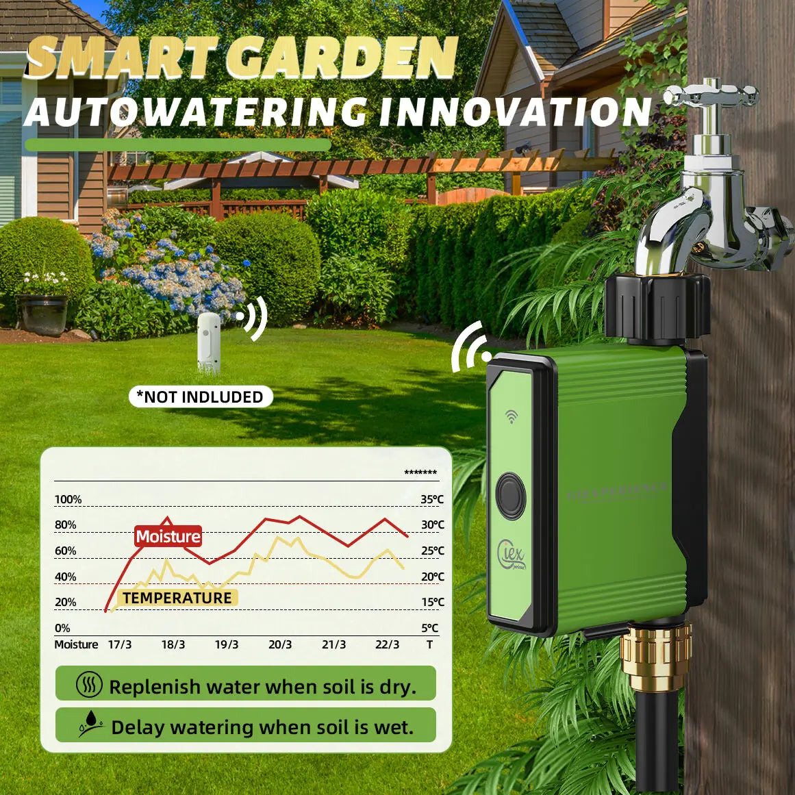 WIFI Garden Watering Timer Smart Sprinkler