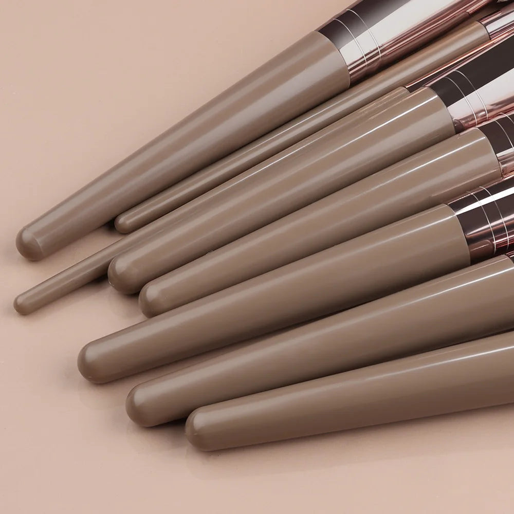 Foundation Eyeshadow Makeup Brushes Set