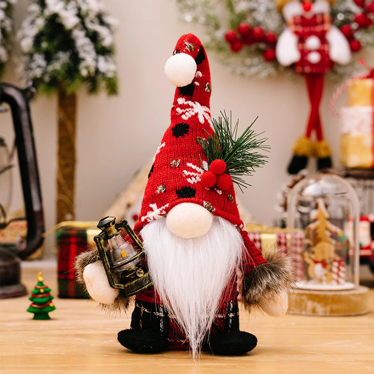 Gnome Christmas Faceless Doll