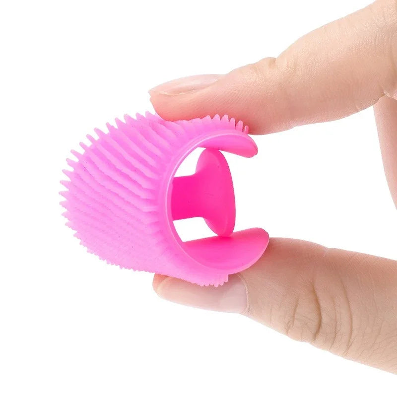 Baby Soft Silicone Bath Head Massage Brushe