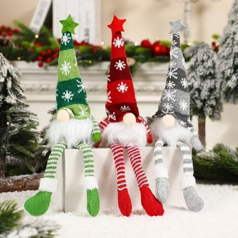 Christmas LED Light Plush Doll Ornament