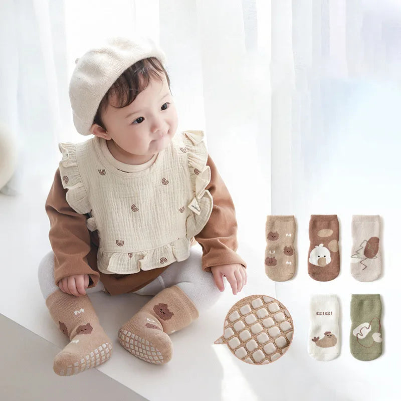 Baby Anti-slip Pairs Winter Socks