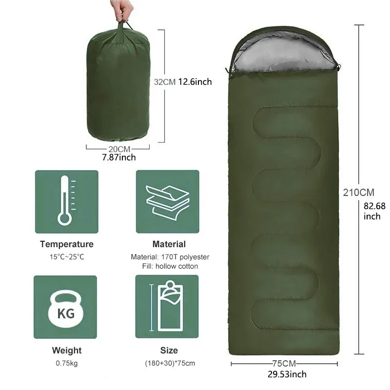 Ultralight Waterproof Camping Sleeping Bag