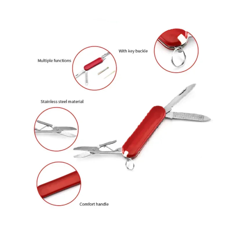 Camping Folding Scissors Knife