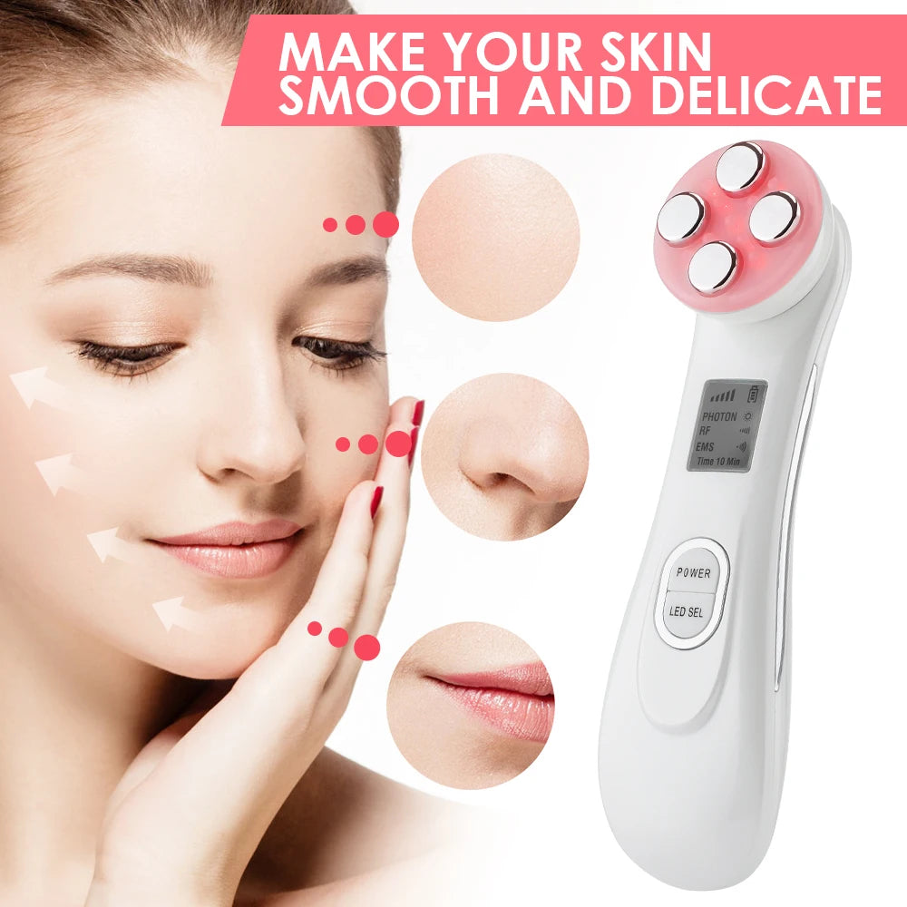 Radio Facial LED Beauty Device