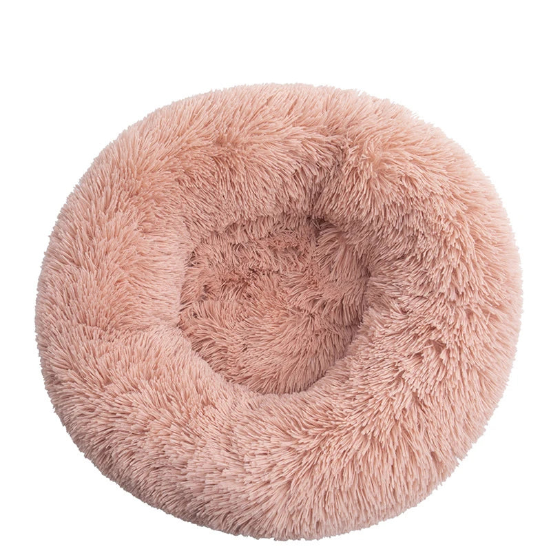 Dog Round Comfortable Donut Cuddler Bed