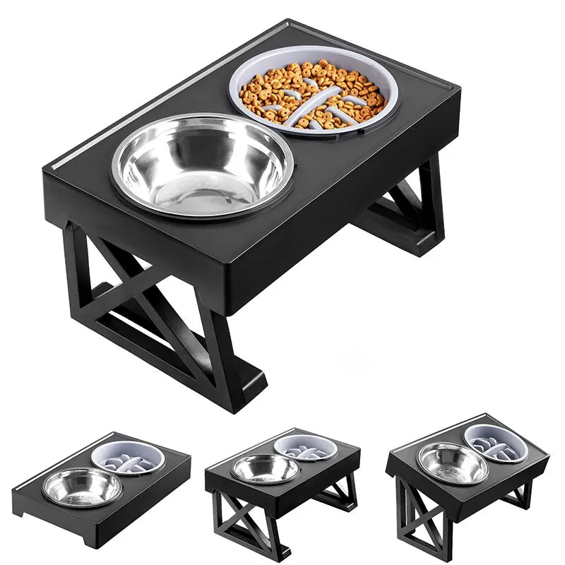 Dog Elevated Dish Bowls Stand